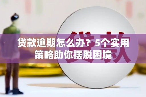 蒲城贷款逾期怎么办？5个实用策略助你摆脱困境