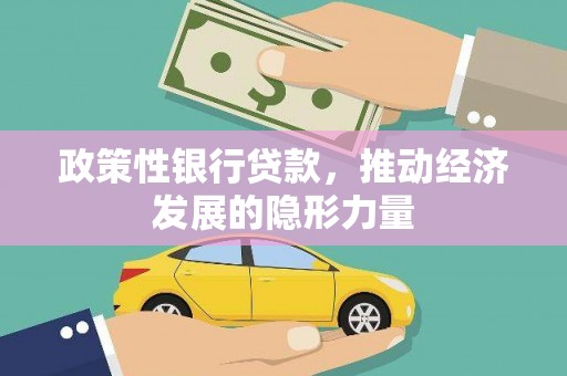 蒲城政策性银行贷款，推动经济发展的隐形力量