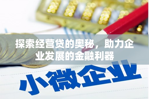 蒲城探索经营贷的奥秘，助力企业发展的金融利器