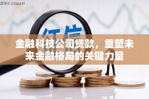 蒲城金融科技公司贷款，重塑未来金融格局的关键力量