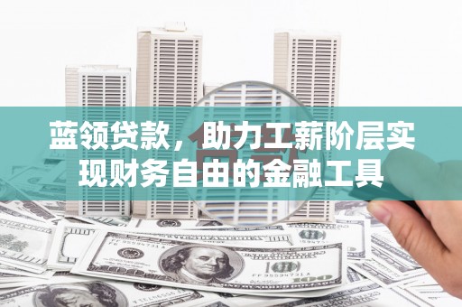 蒲城蓝领贷款，助力工薪阶层实现财务自由的金融工具