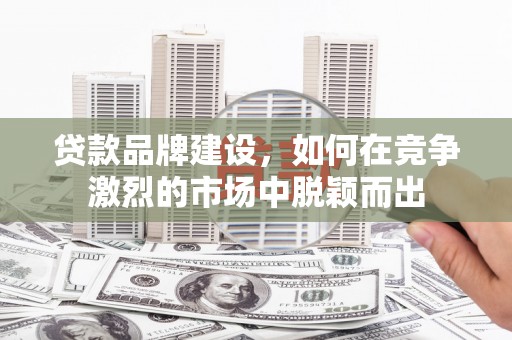 蒲城贷款品牌建设，如何在竞争激烈的市场中脱颖而出