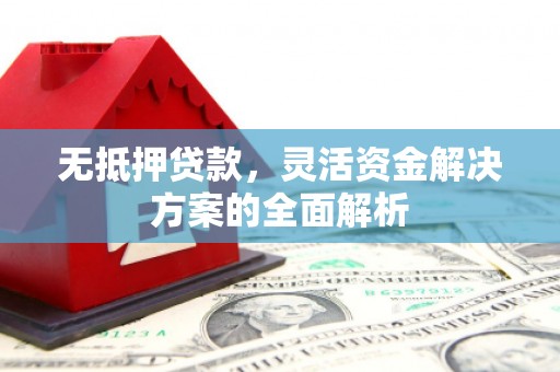 蒲城无抵押贷款，灵活资金解决方案的全面解析