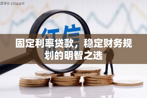 蒲城固定利率贷款，稳定财务规划的明智之选
