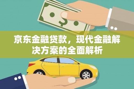 蒲城京东金融贷款，现代金融解决方案的全面解析