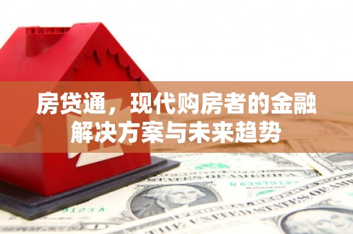 蒲城房贷通，现代购房者的金融解决方案与未来趋势