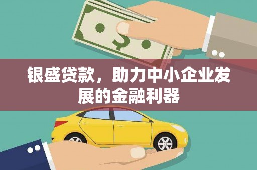 蒲城银盛贷款，助力中小企业发展的金融利器