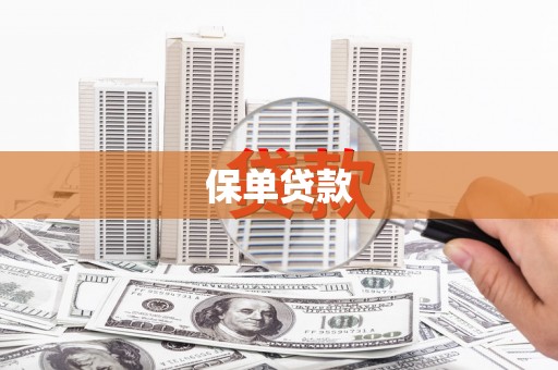 蒲城保单贷款