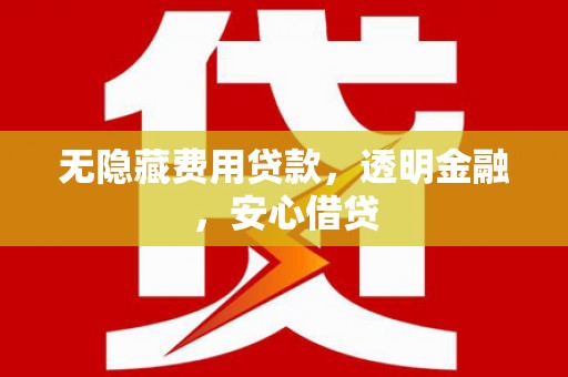 蒲城无隐藏费用贷款，透明金融，安心借贷