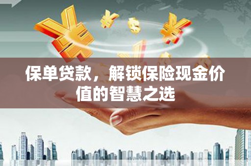 蒲城保单贷款，解锁保险现金价值的智慧之选