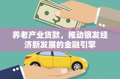 蒲城养老产业贷款，推动银发经济新发展的金融引擎