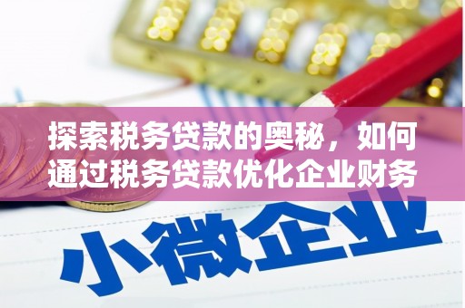 蒲城探索税务贷款的奥秘，如何通过税务贷款优化企业财务