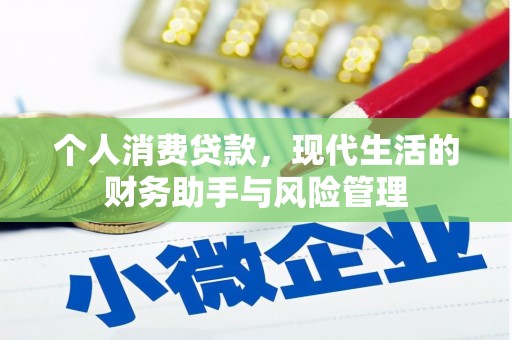 蒲城个人消费贷款，现代生活的财务助手与风险管理