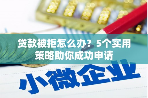 蒲城贷款被拒怎么办？5个实用策略助你成功申请