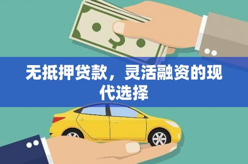 蒲城无抵押贷款，灵活融资的现代选择