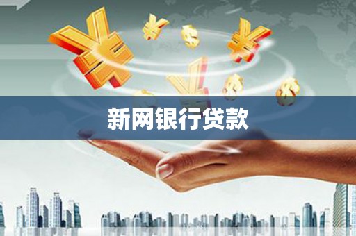 蒲城新网银行贷款
