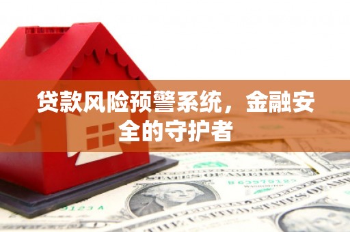 蒲城贷款风险预警系统，金融安全的守护者