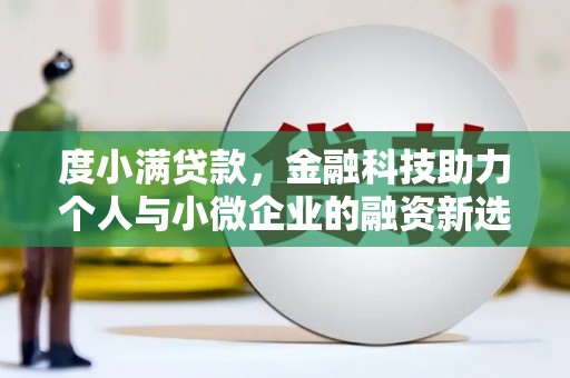 蒲城度小满贷款，金融科技助力个人与小微企业的融资新选择
