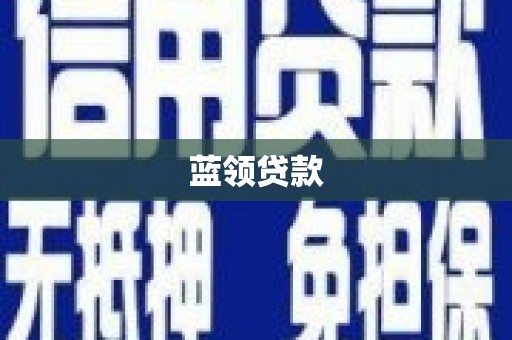 蒲城蓝领贷款