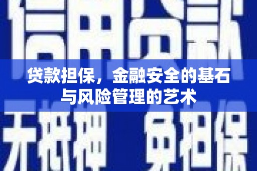 蒲城贷款担保，金融安全的基石与风险管理的艺术