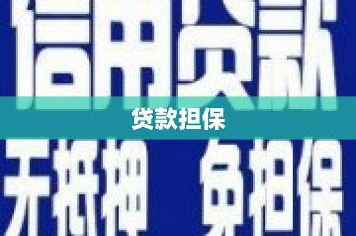 蒲城贷款担保