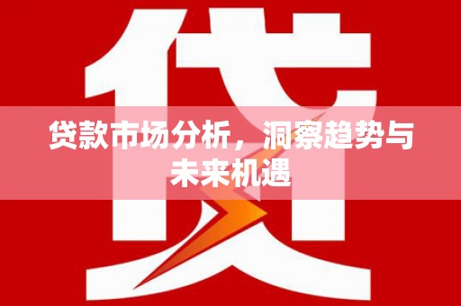 蒲城贷款市场分析，洞察趋势与未来机遇