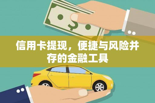 蒲城信用卡提现，便捷与风险并存的金融工具