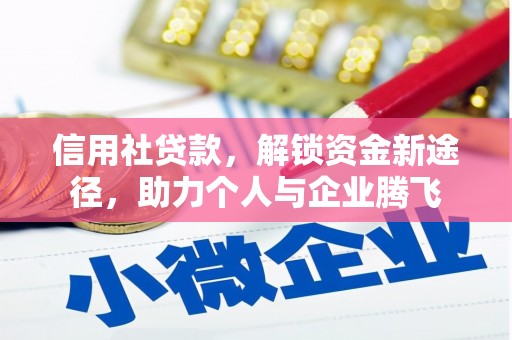 蒲城信用社贷款，解锁资金新途径，助力个人与企业腾飞