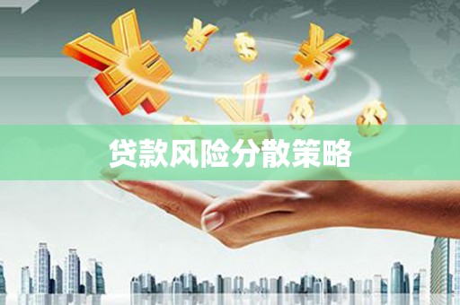 蒲城贷款风险分散策略