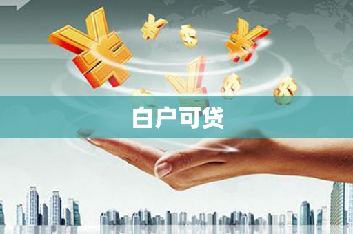 蒲城白户可贷