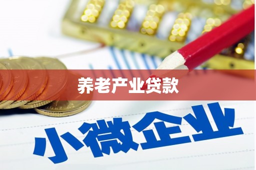 蒲城养老产业贷款