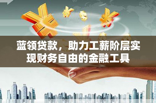 蒲城蓝领贷款，助力工薪阶层实现财务自由的金融工具