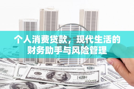 蒲城个人消费贷款，现代生活的财务助手与风险管理