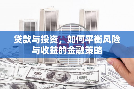 蒲城贷款与投资，如何平衡风险与收益的金融策略