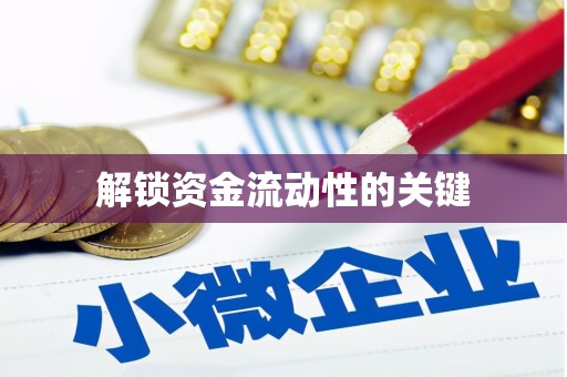 蒲城解锁资金流动性的关键