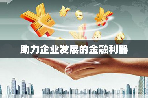 蒲城助力企业发展的金融利器