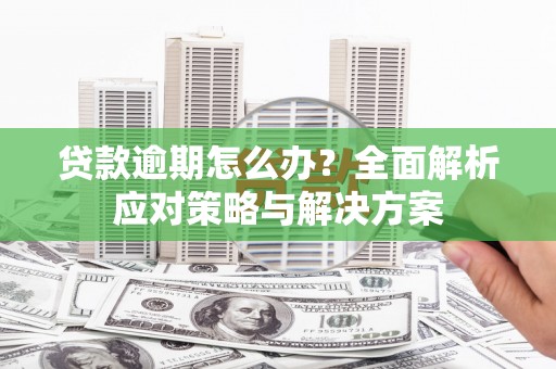 蒲城贷款逾期怎么办？全面解析应对策略与解决方案