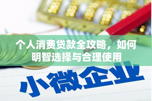 蒲城个人消费贷款全攻略，如何明智选择与合理使用